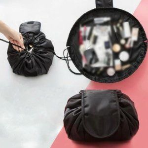 New Black Drawstring Storage Bag